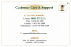 Shankhpushpi Customer Care Information