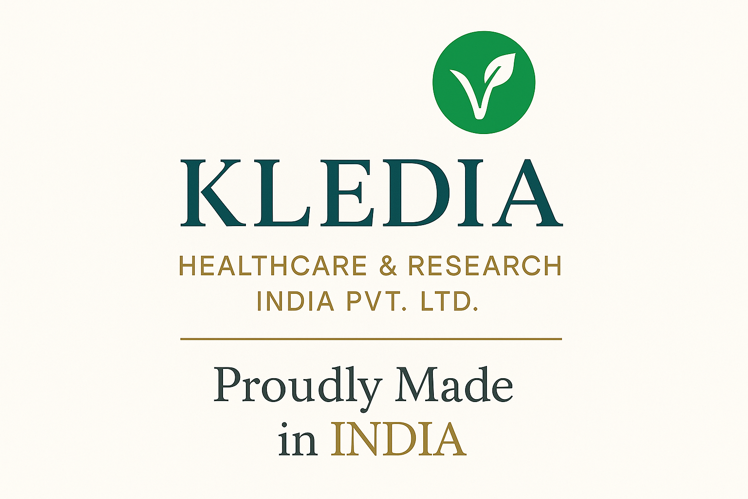 Manufactured by KLEDIA Healthcare