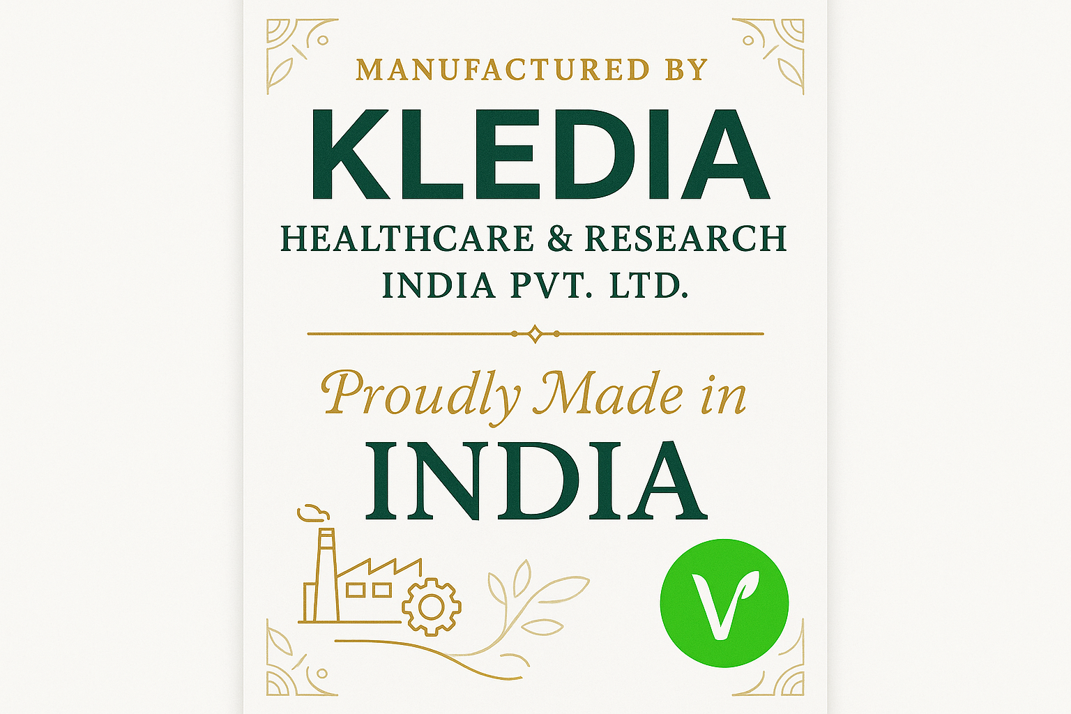KLEDIA Healthcare - Made in India