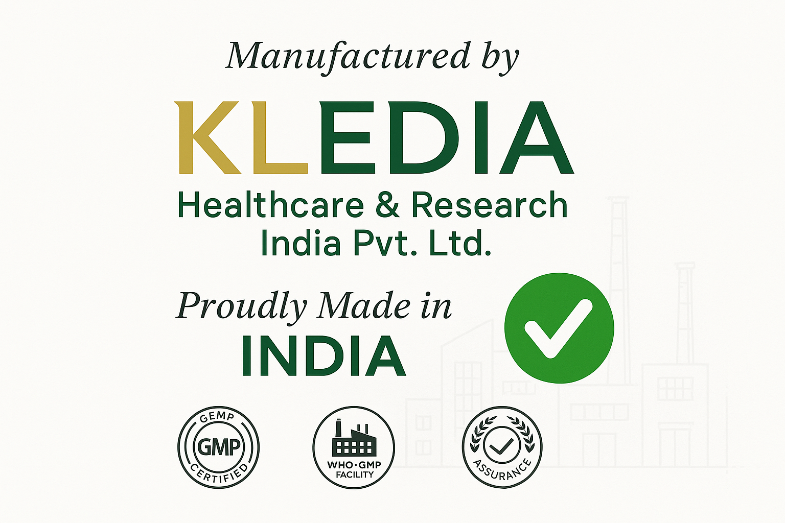 KLEDIA Healthcare Manufacturer