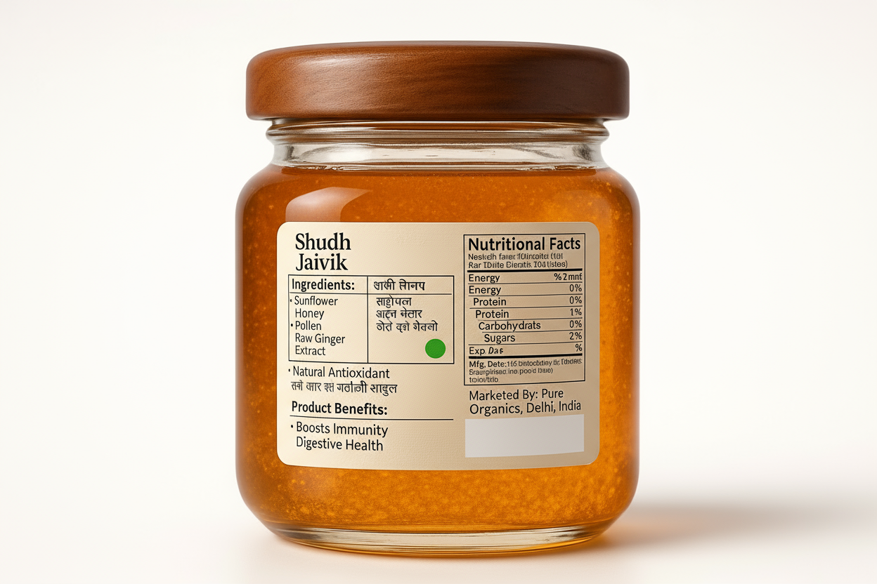 Back Label - Ingredients