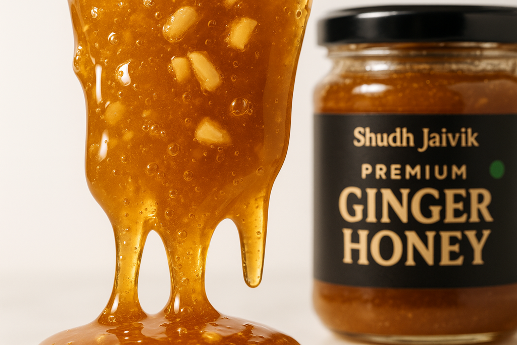 Macro Texture - Honey Close-up