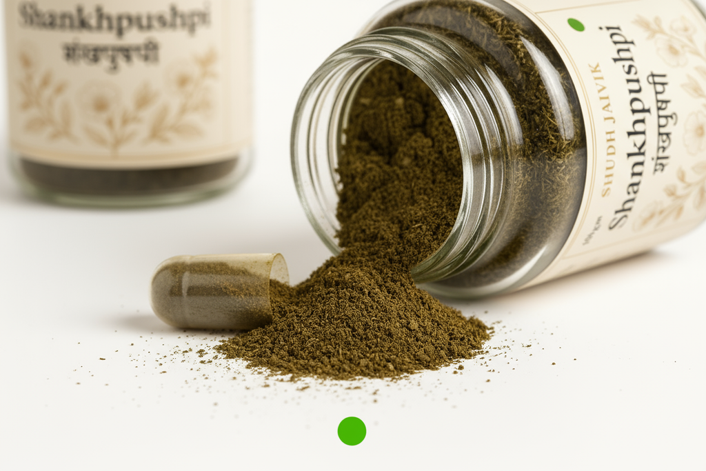 Shankhpushpi Texture & Formula Close-up