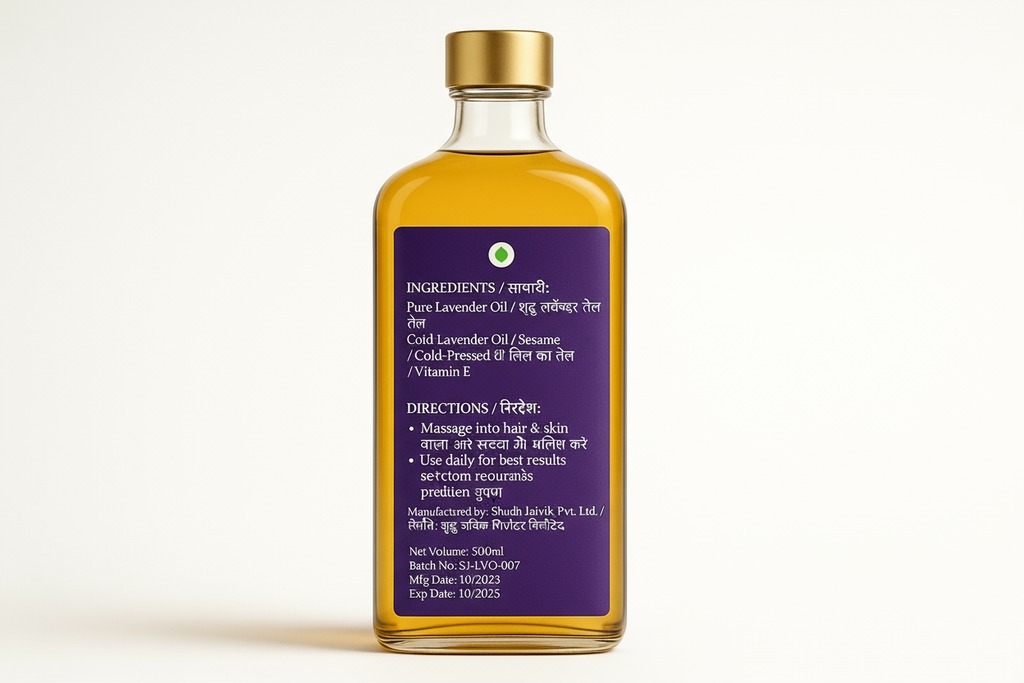 Back Label - Ingredients