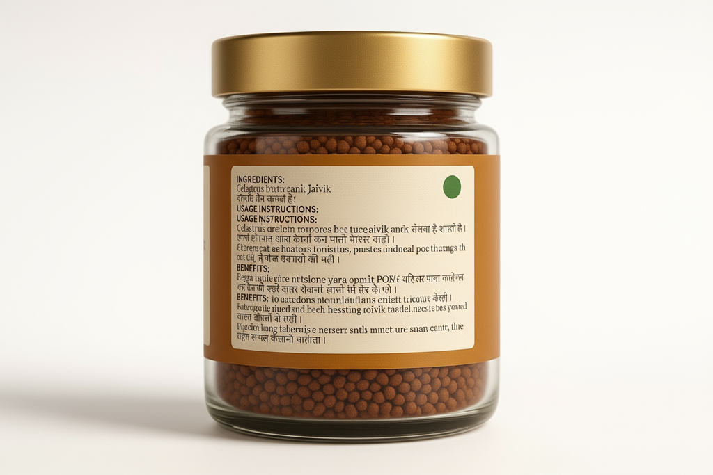 Back Label - Ingredients