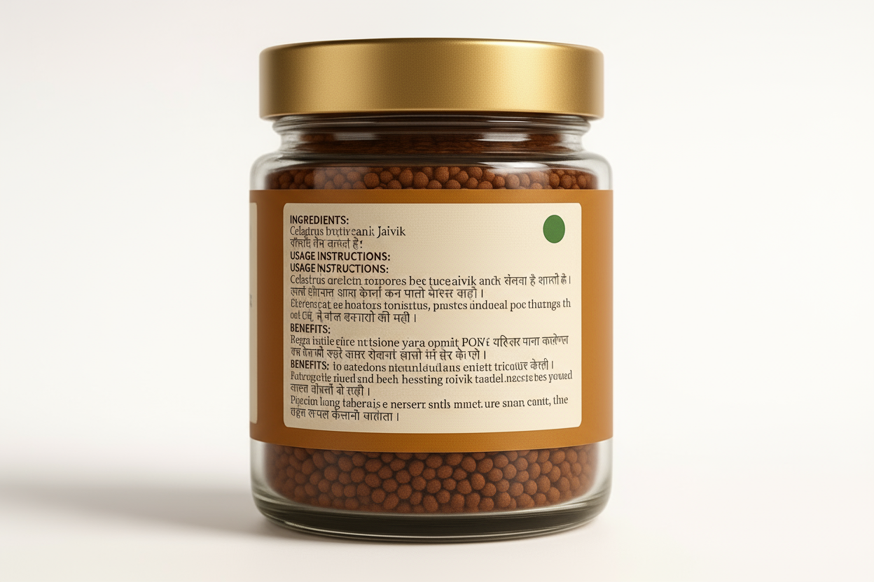 Back Label - Ingredients