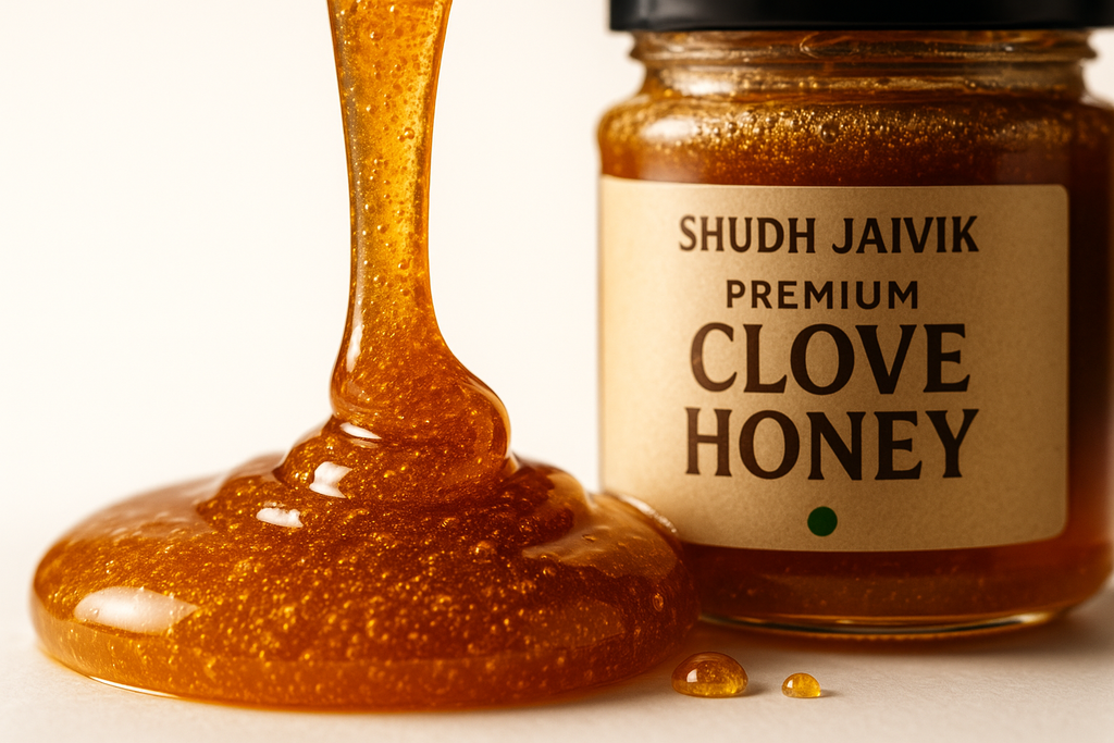 Macro Texture - Honey Close-up