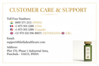 Customer Care Contact Information