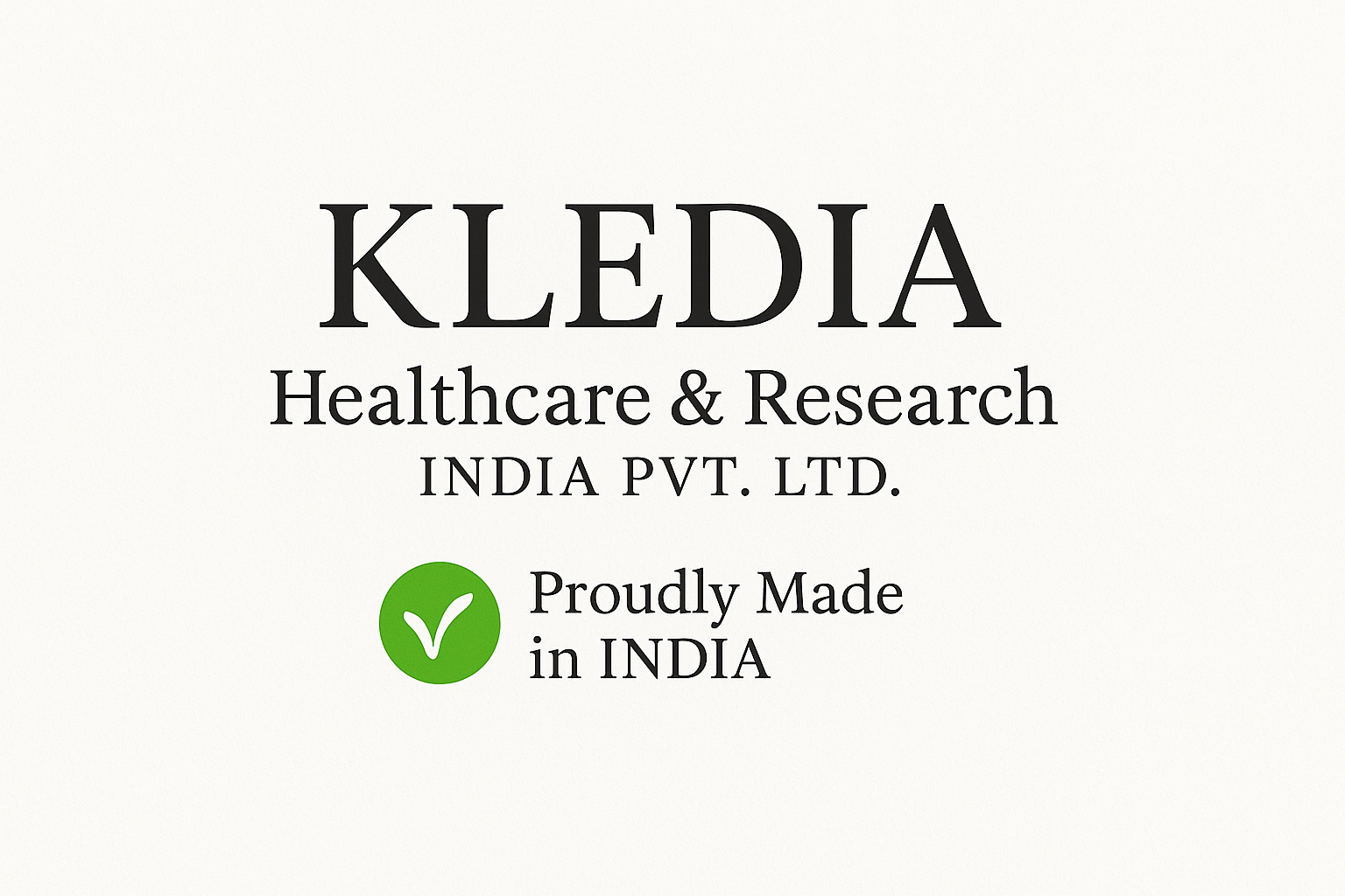 KLEDIA Healthcare Manufacturing