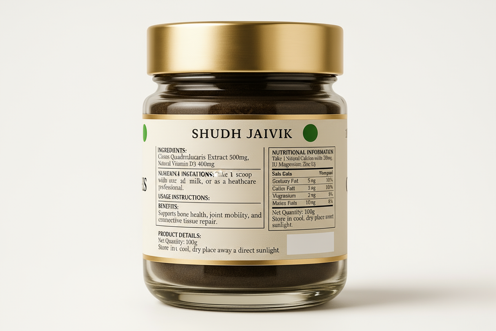 Back Label - Ingredients