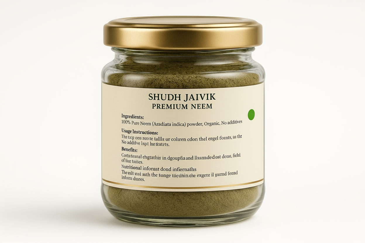 Back Label - Ingredients