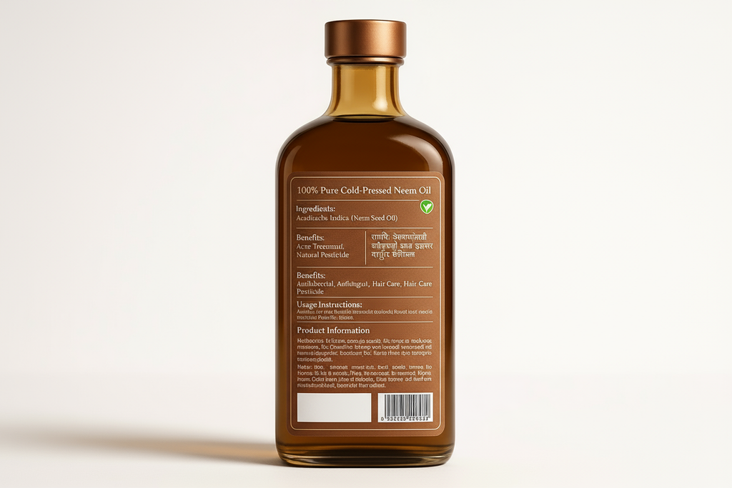 Back Label - Ingredients