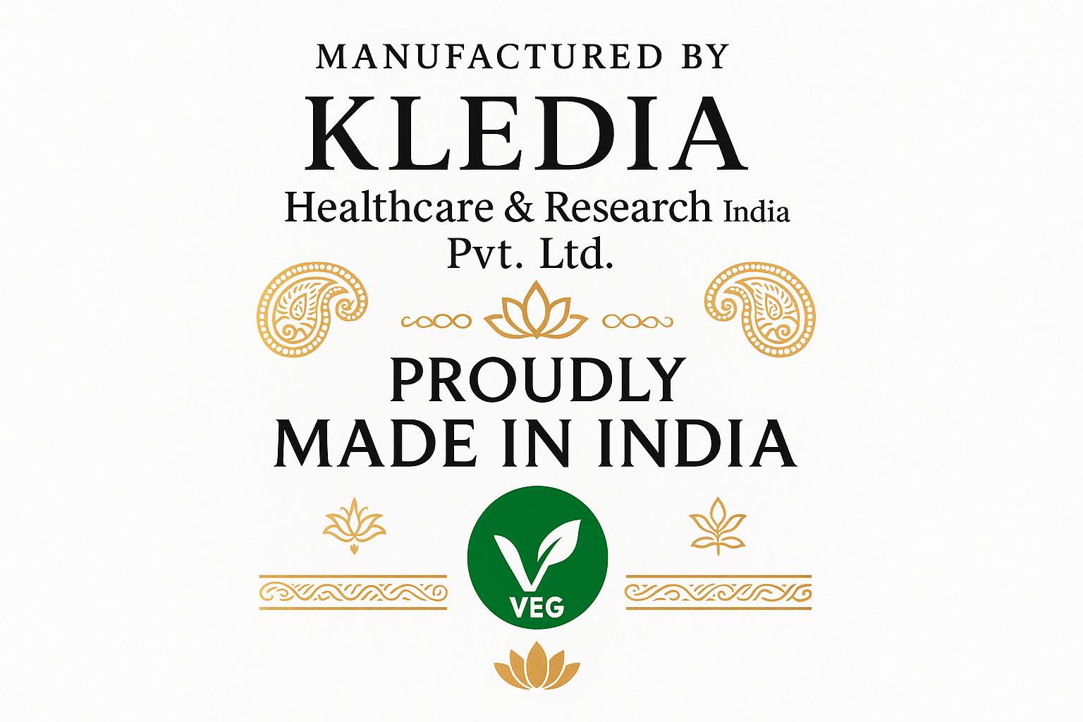 Manufacturer - Made in India
