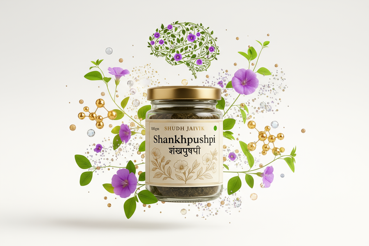 Shudh Jaivik Shankhpushpi - Ingredient Creative