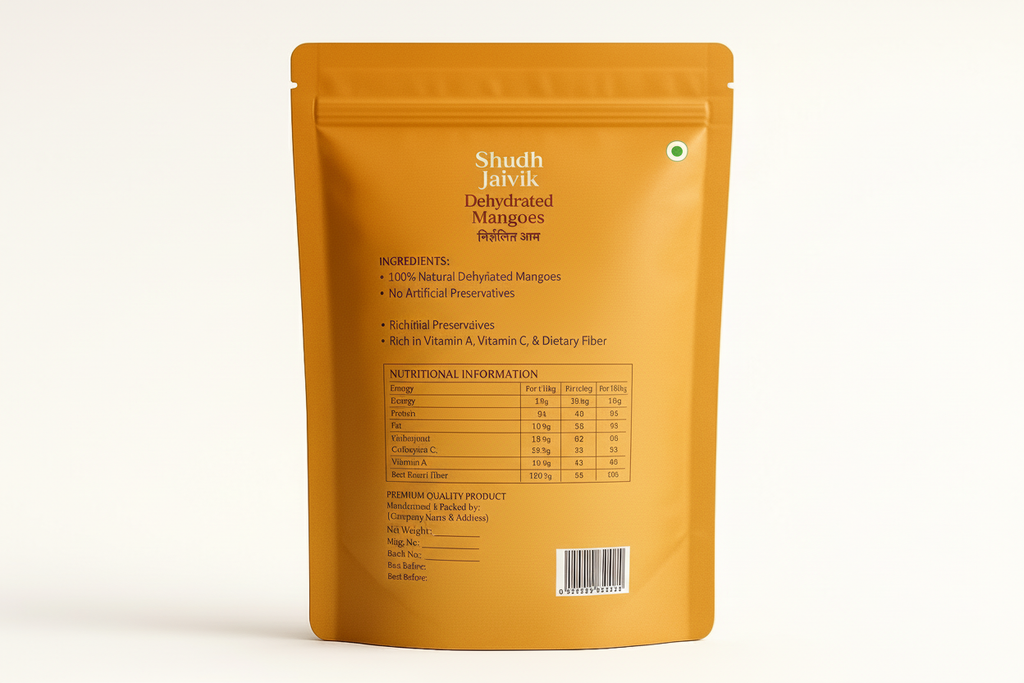 Back Label - Ingredients