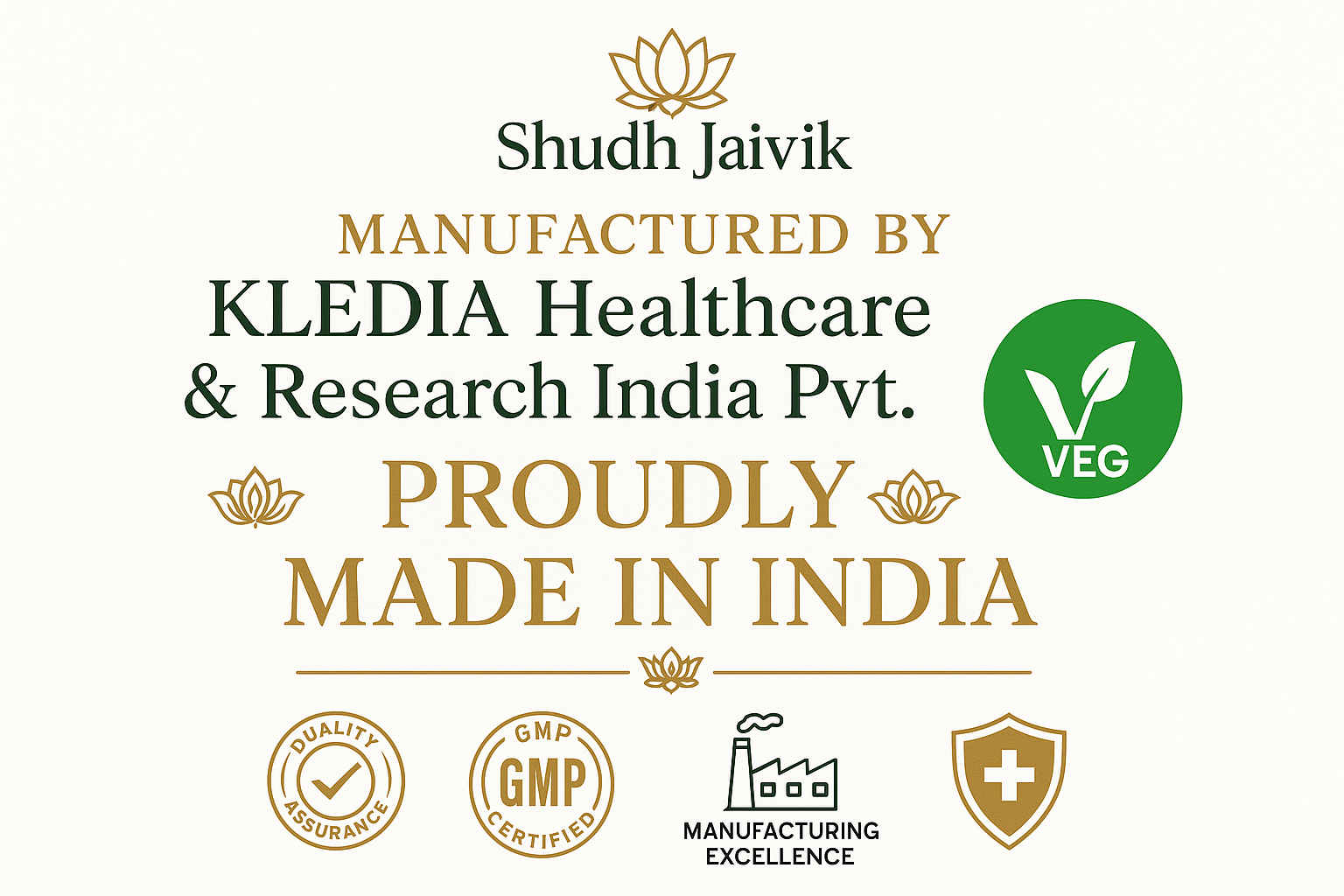 Manufactured by KLEDIA Healthcare
