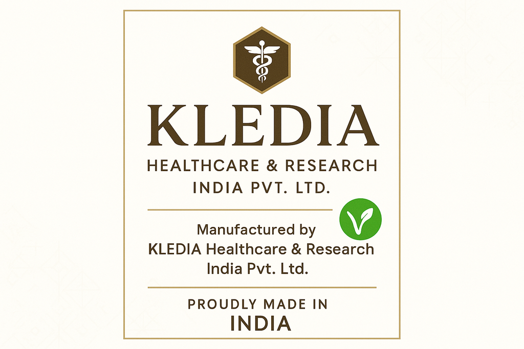 Manufactured by KLEDIA Healthcare