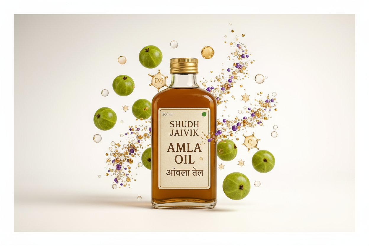 Shudh Jaivik Amla Oil - Ingredient Creative
