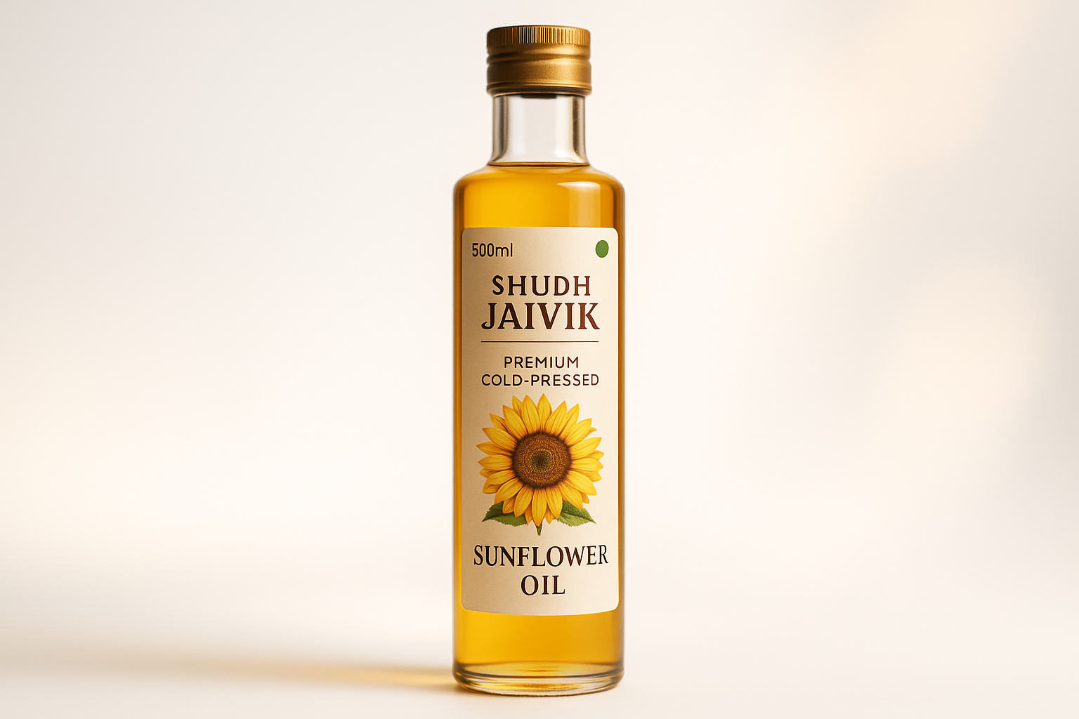 Front View - Luxury Premium Bottle