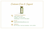 Customer Care Information