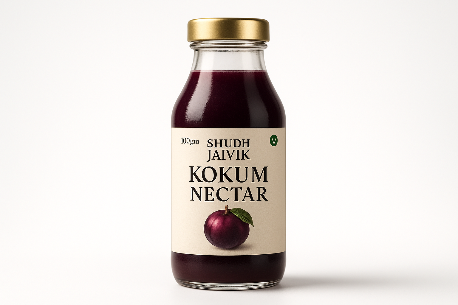 Shudh Jaivik Kokum Nectar - Front View