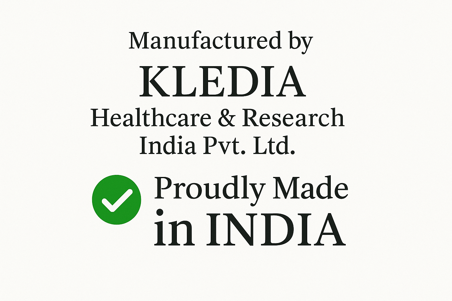 Manufacturer Information
