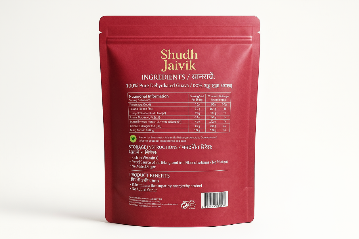 Back Label - Ingredients