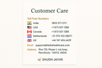 Customer Care Information