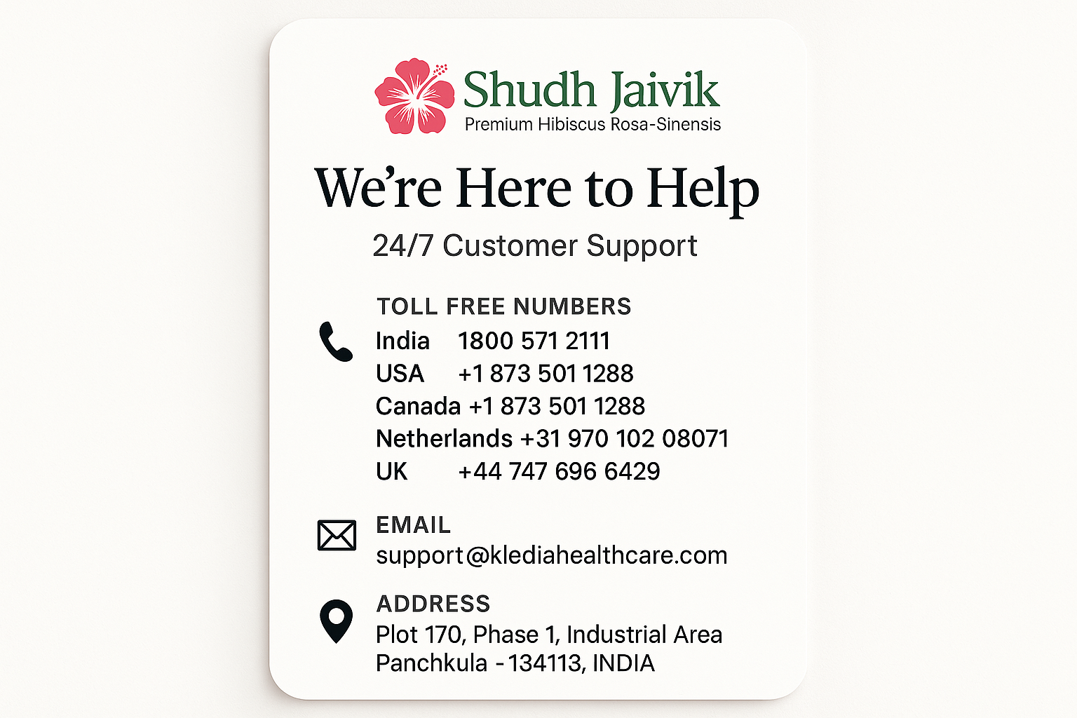 Customer Care Information