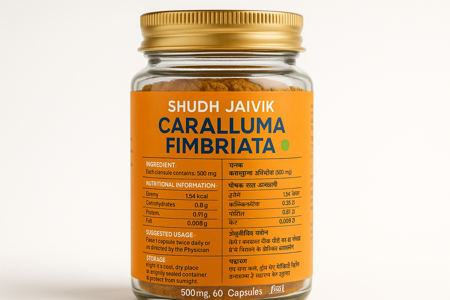 Back Label - Ingredients