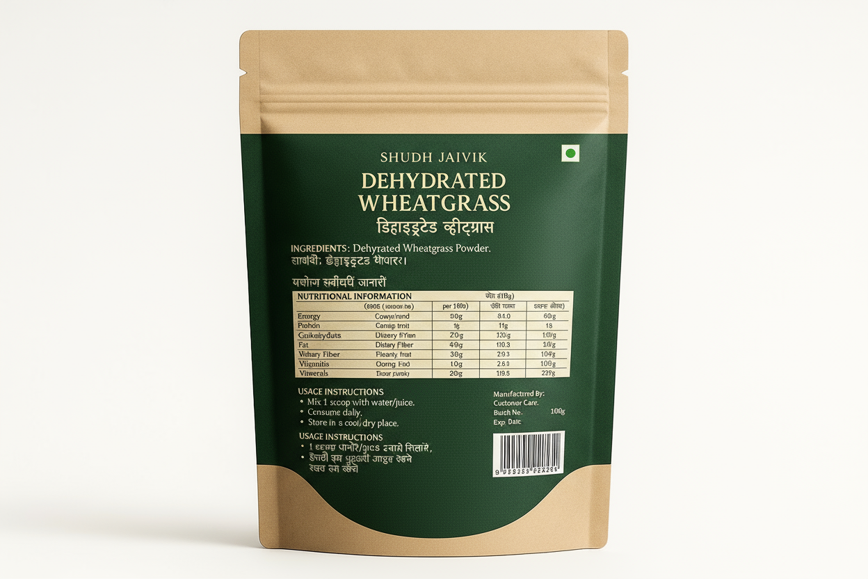 Back Label - Ingredients