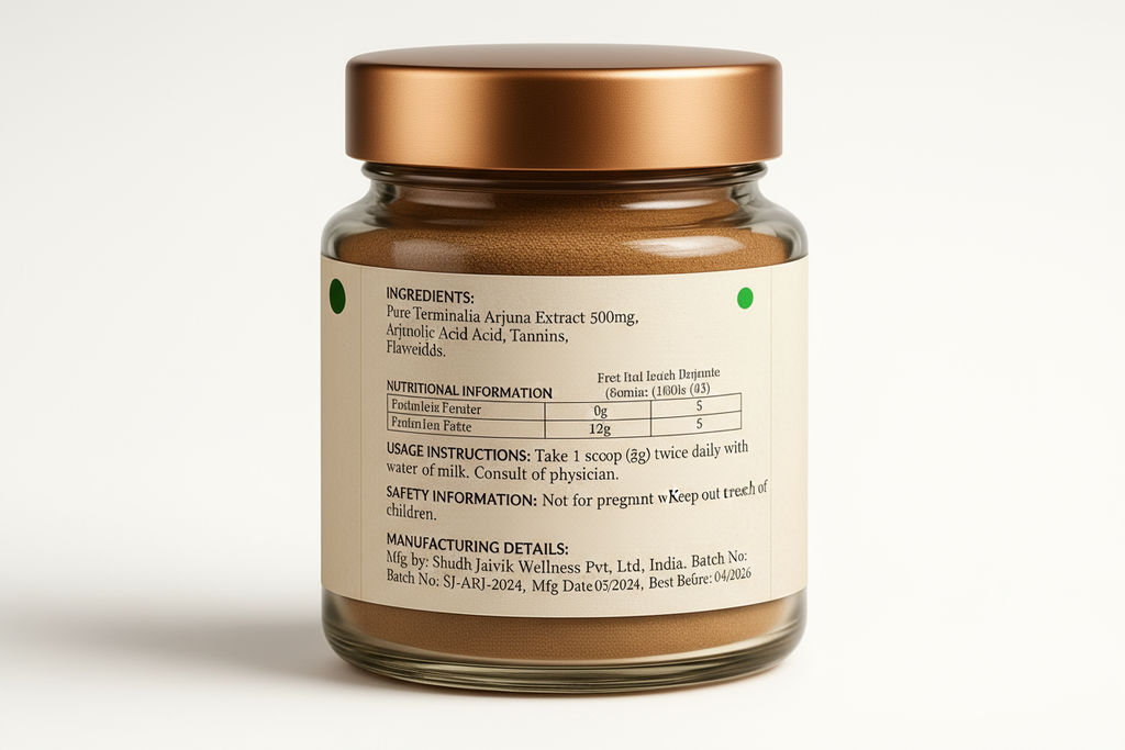 Back Label - Ingredients