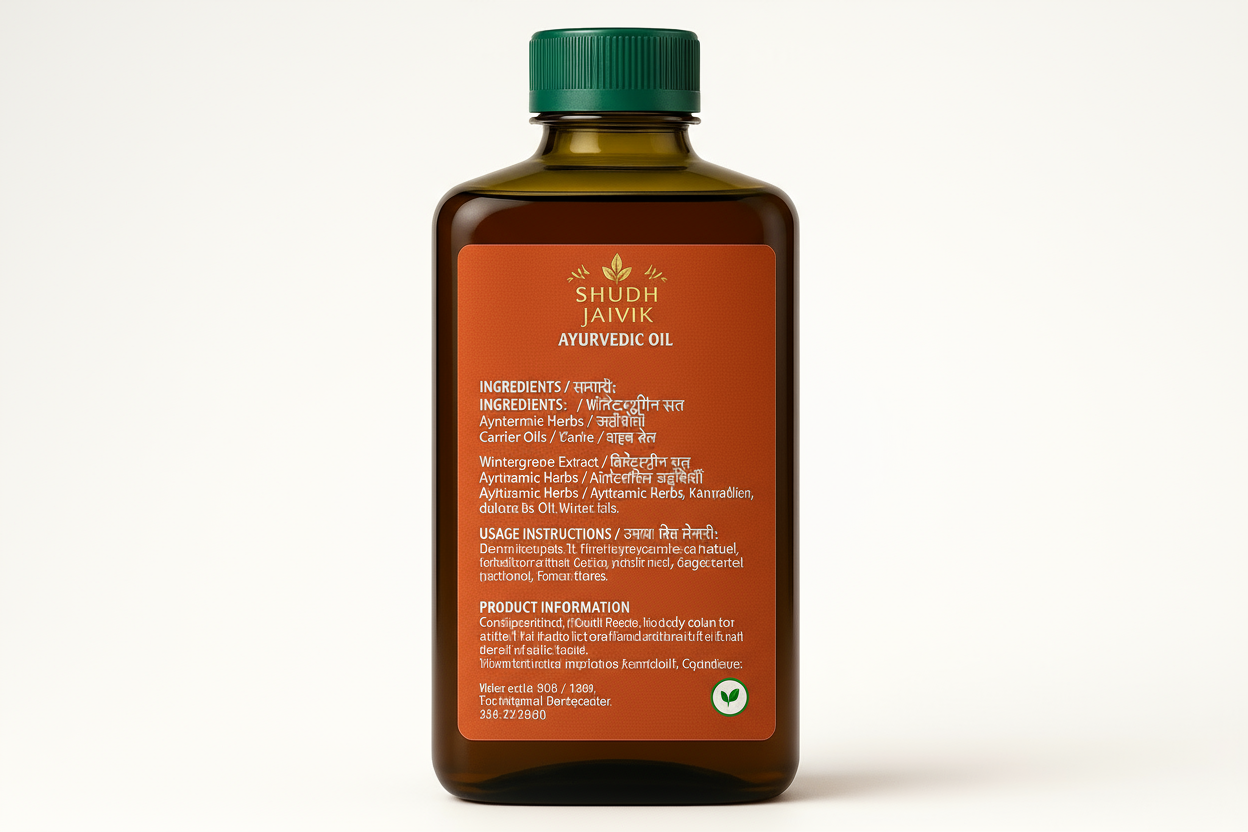 Back Label - Ingredients