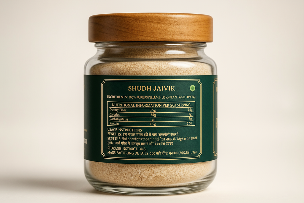 Back Label - Ingredients & Information