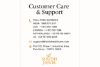 Customer Care Contact Information