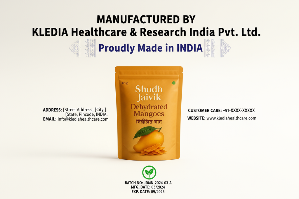 Manufactured by KLEDIA Healthcare