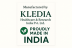 KLEDIA Healthcare manufacturer information with Made in India