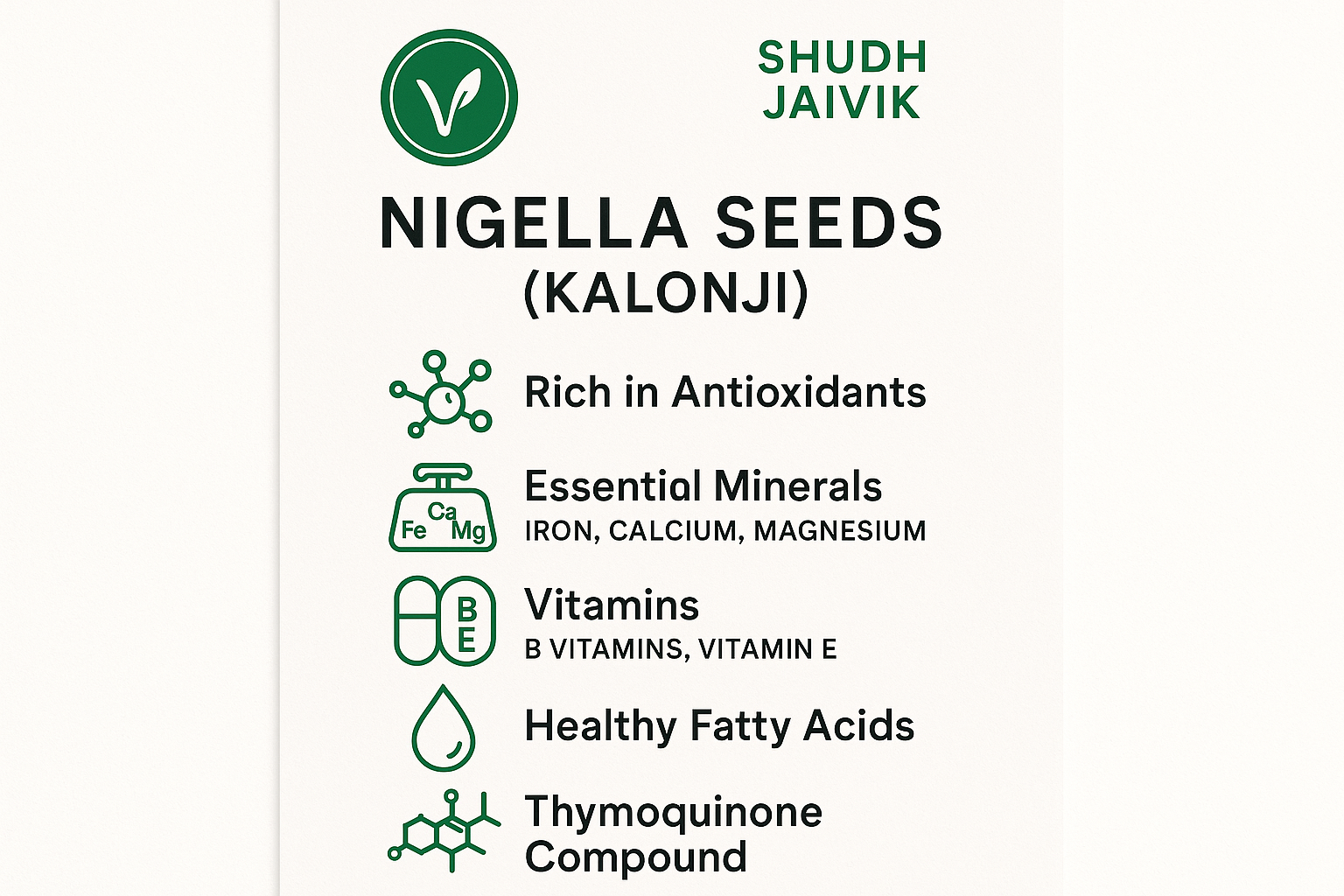 Product Benefits and Nutrition