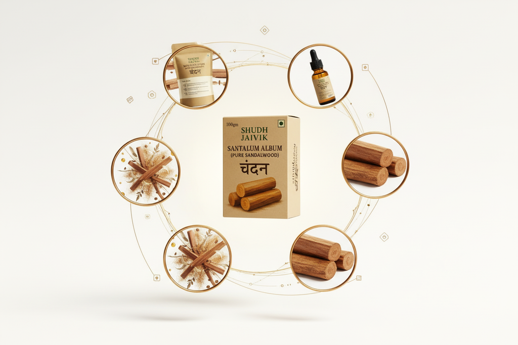 Shudh Jaivik 3D Product Display Showcase