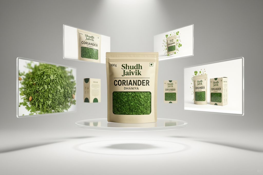 Shudh Jaivik 3D Product Display