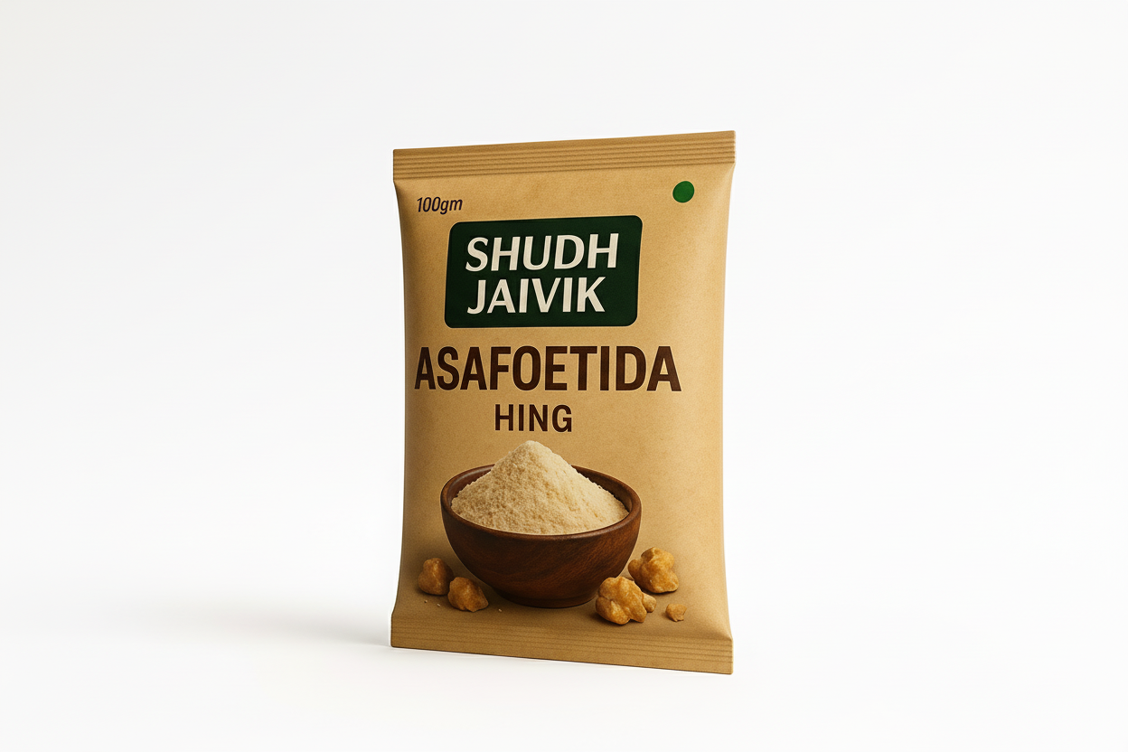 Shudh Jaivik Asafoetida - 45° Angle