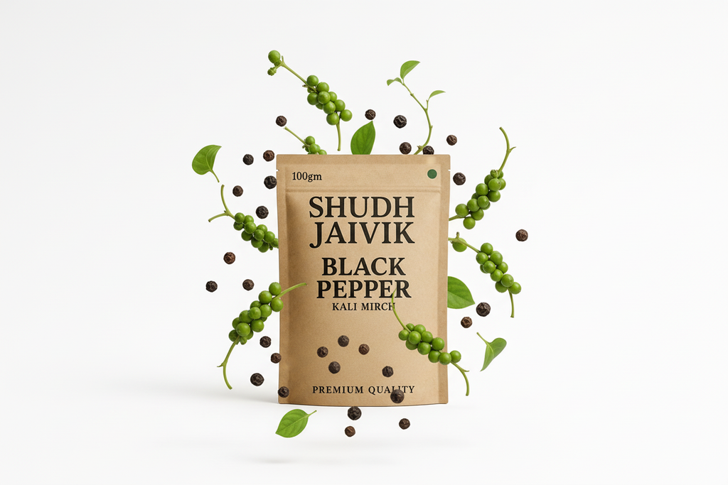Shudh Jaivik Black Pepper - Ingredients Creative