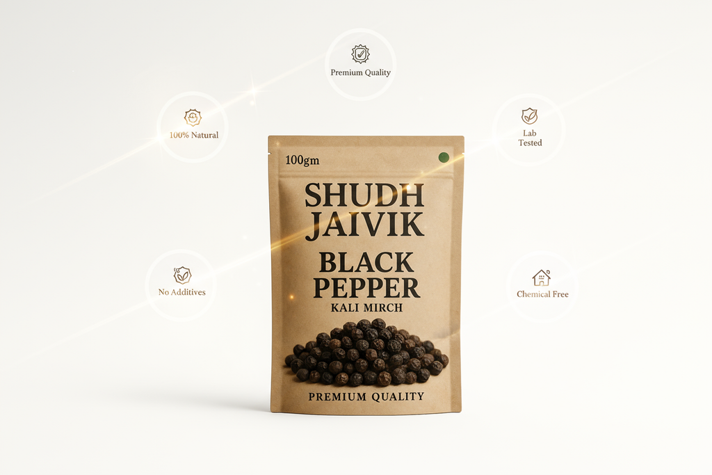 Shudh Jaivik Black Pepper - Trust Badges