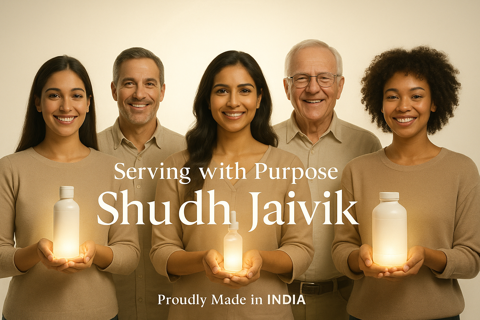 Shudh Jaivik Brand Advertisement - Serving with Purpose