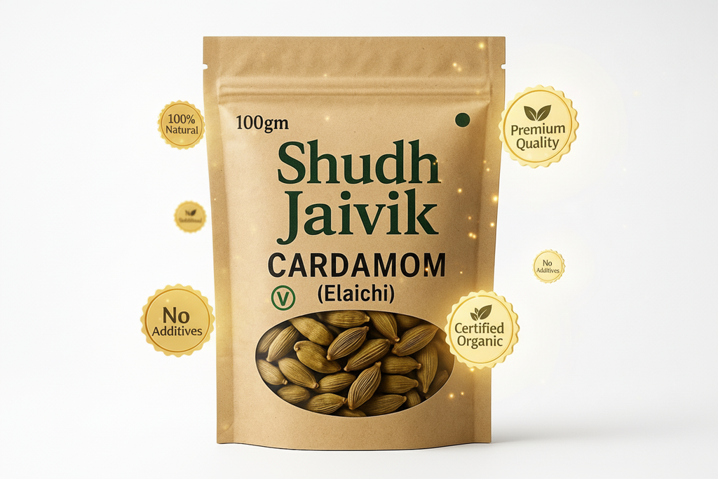 Shudh Jaivik Cardamom Trust Badges