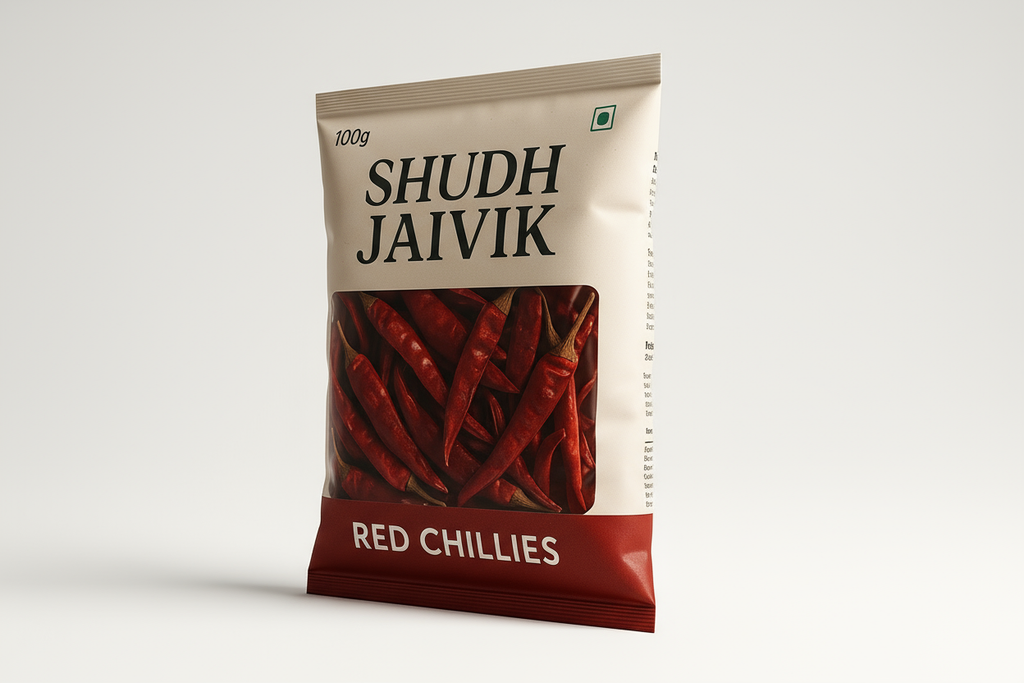 Shudh Jaivik Chillies 45° Perspective