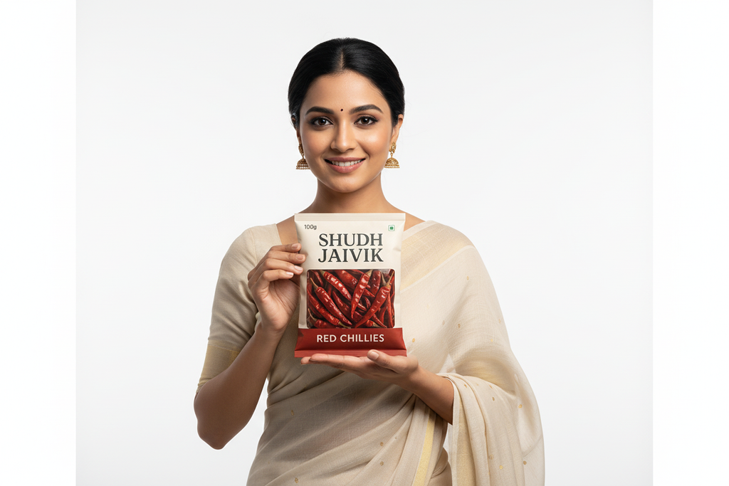 Shudh Jaivik Chillies Lifestyle Shot