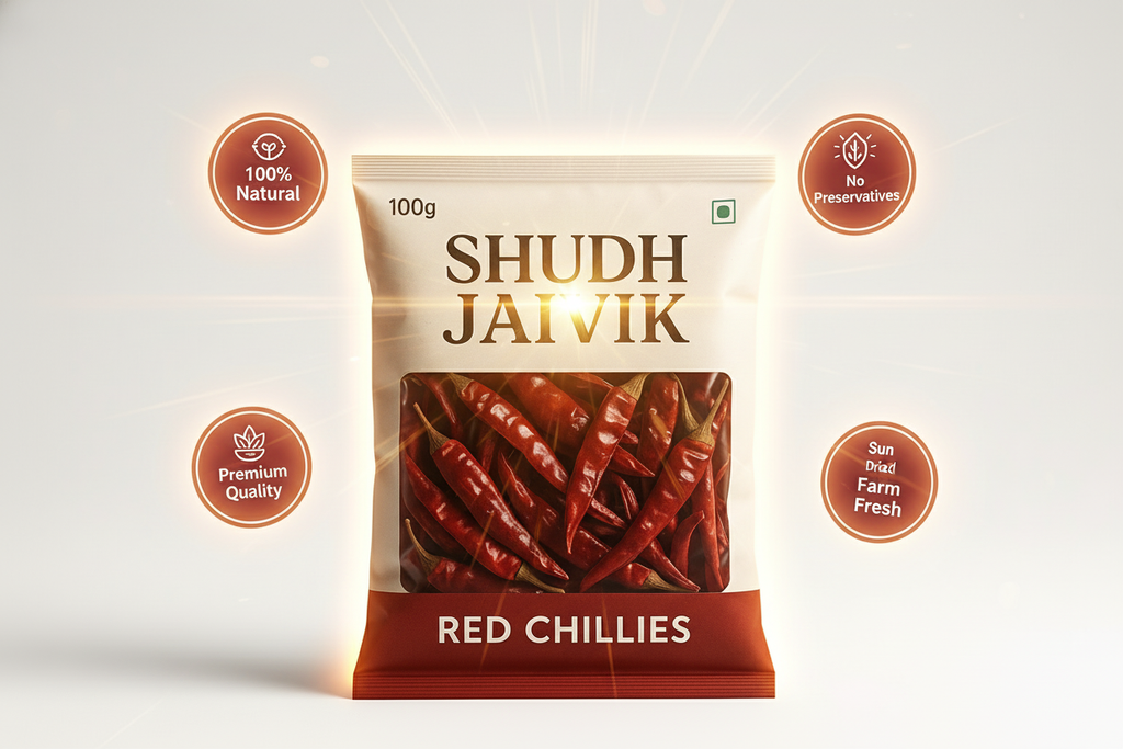 Shudh Jaivik Chillies Trust Badges