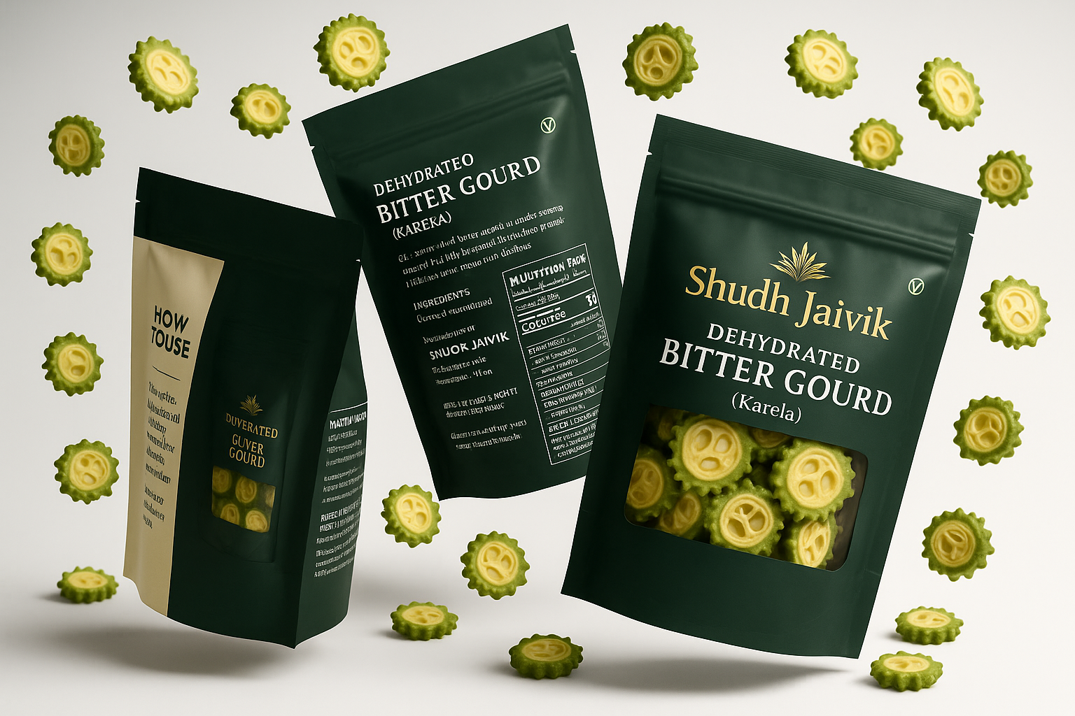 Shudh Jaivik - Creative 3D Model Showcase