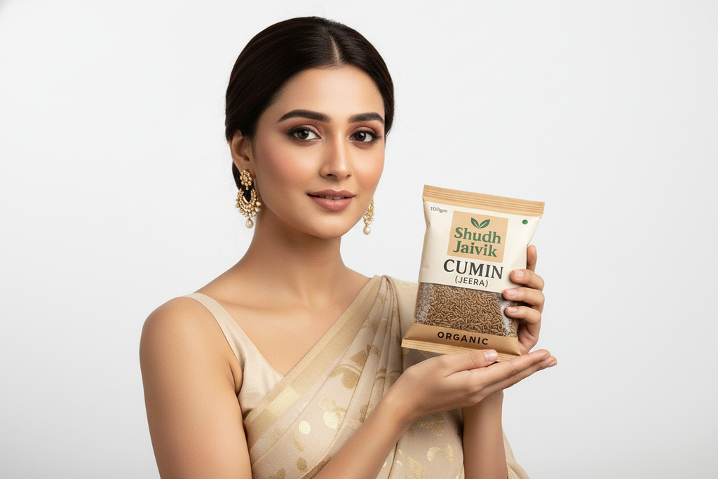 Shudh Jaivik Cumin Lifestyle Shot